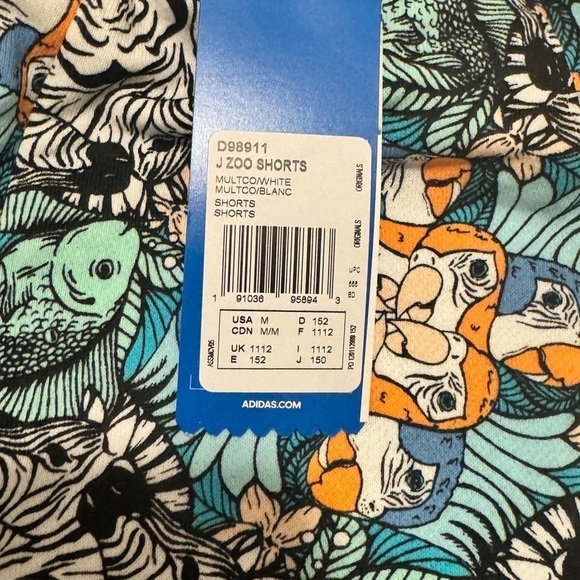 Adidas Originals Zoo shorts - Big girls size M - Picture 4 of 5